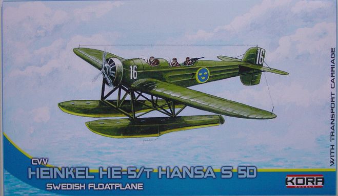 Heinkel He-5/T "Hansa S5C with transport carriage